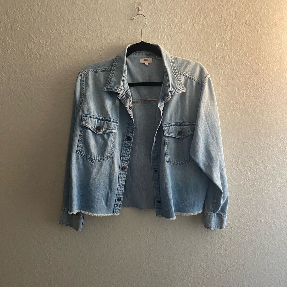 LEVIS | Botton Denim Top